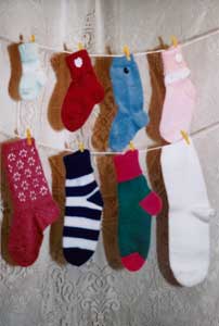 sock pattern books for machine knitting infants childrens adults sandee cherry sandees kwik knit