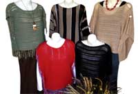 Sandee's Kwik Knit machine knit patterns for women sideways knits sandee cherry