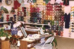 Business Photo's for organizing your yarn, books & knitting machines
